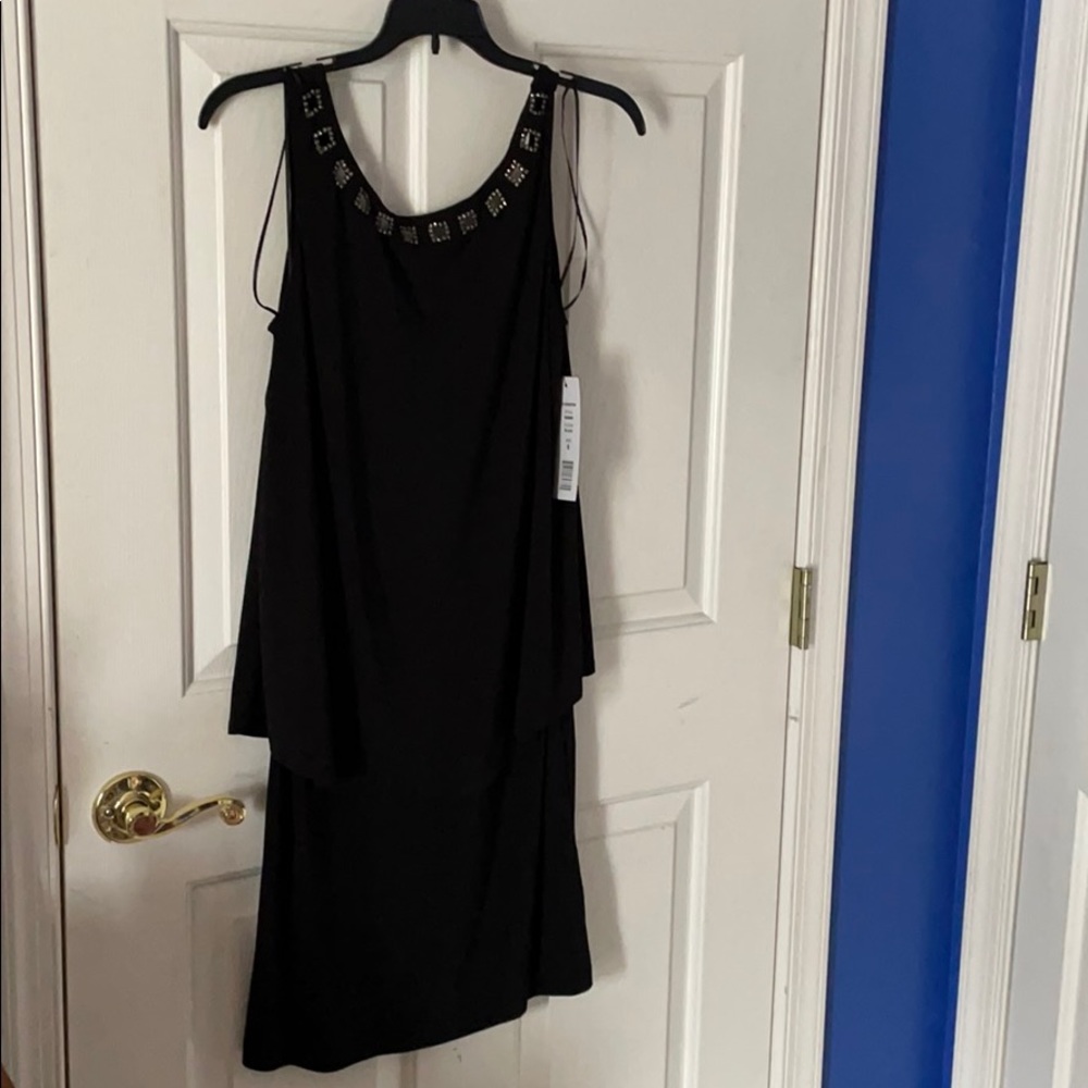Scarlett jeweled sleeveless cocktail dress sz8 NWT